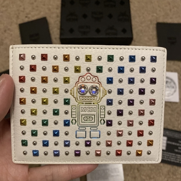 MCM Swarovski Card Holder NWT - Picture 5 of 5